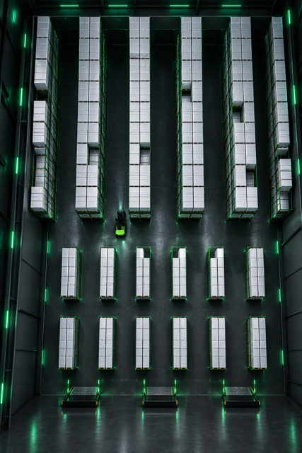 Existing conventional warehouse